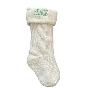 Thirty-One Chunky knit stocking